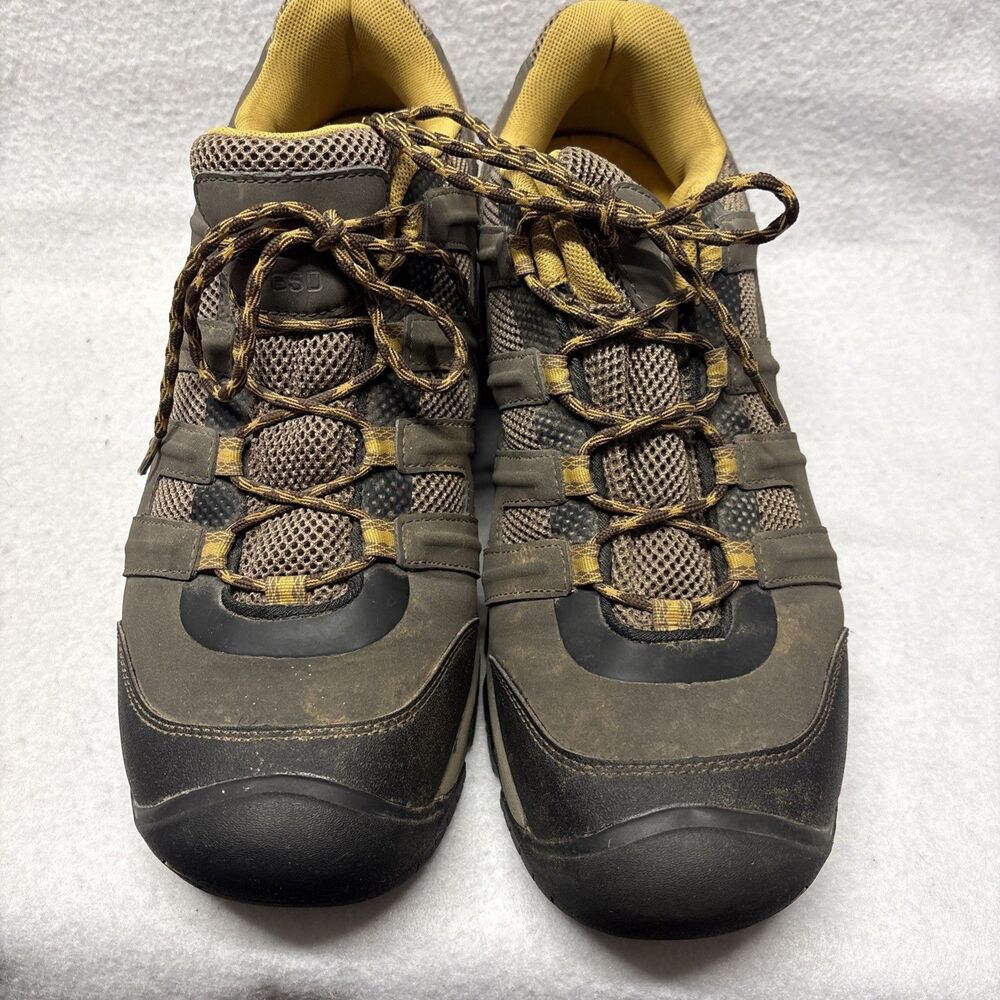 Keen Utility Soft Toe Omaha Work Shoes Mens Size 14D Brown F2892-11 - Picture 2 of 5